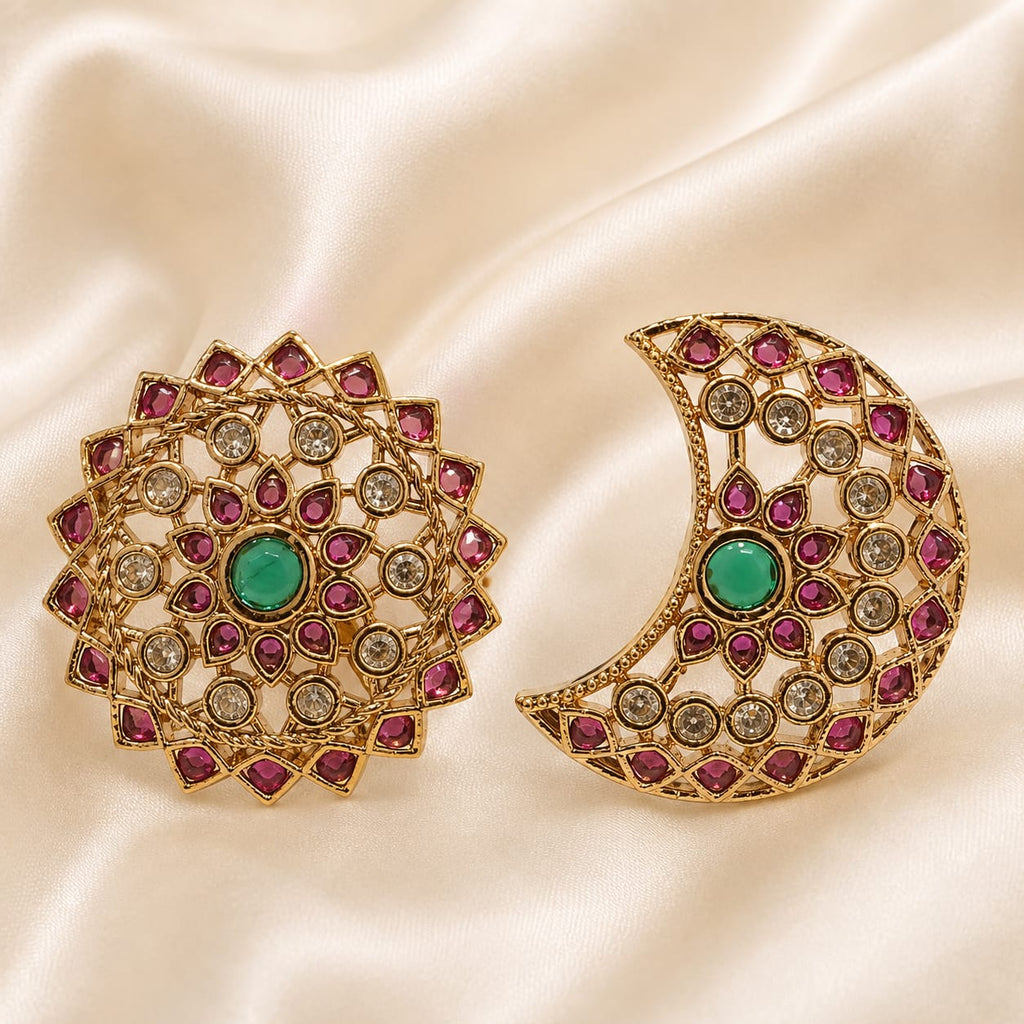 Antique Sun & Moon