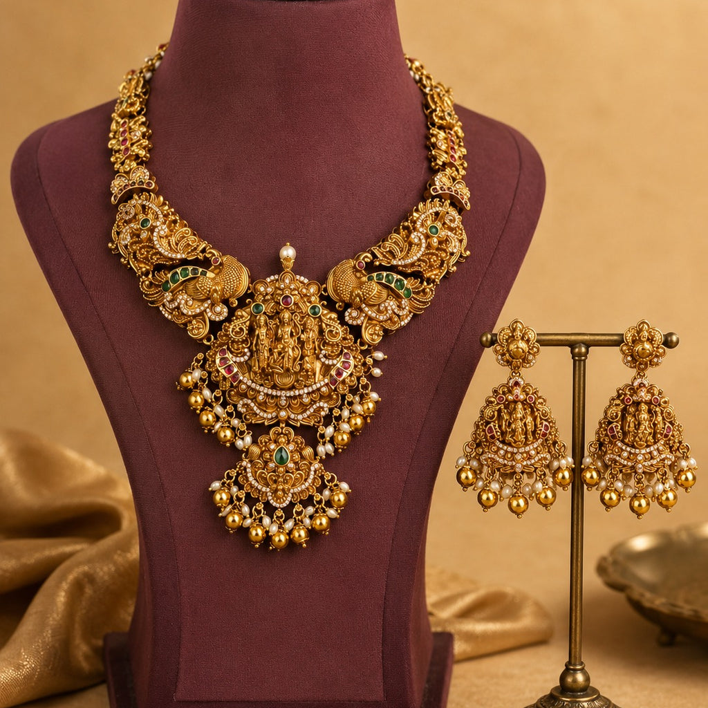 Nakshi Ramparivar necklace -9175
