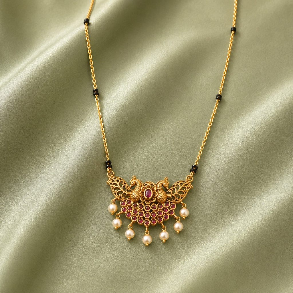 Nakshi Black Beads