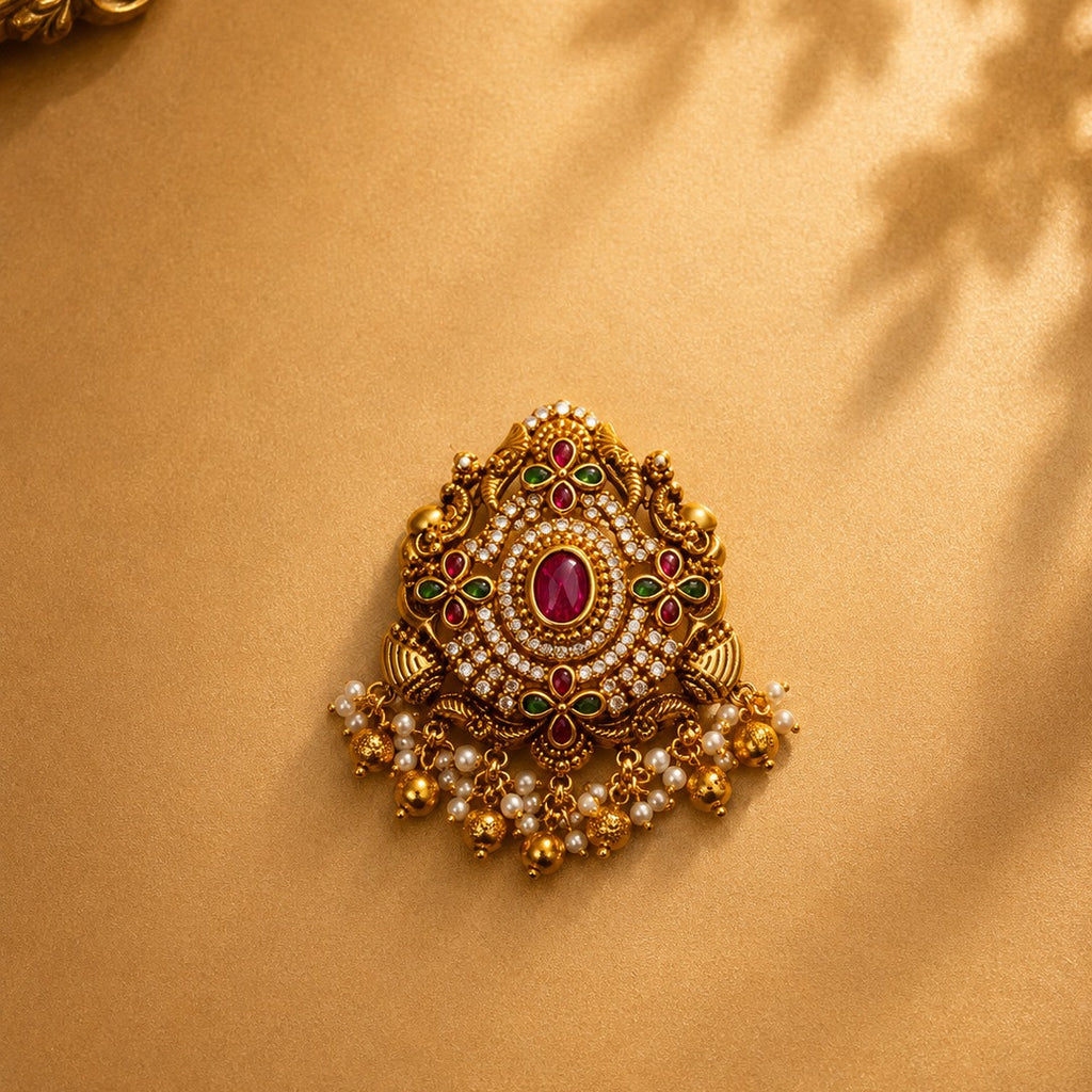 Nakshi Pendant Set