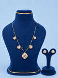 Antique  polki Pendant Chain