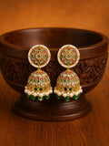 Pota Stone Jhumkas