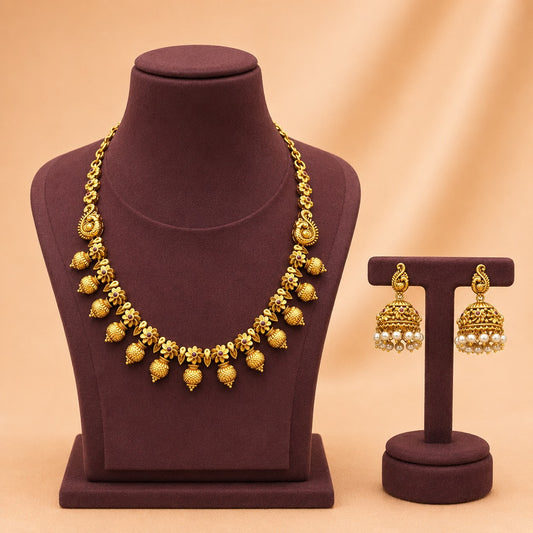 Nakshi Necklce Set