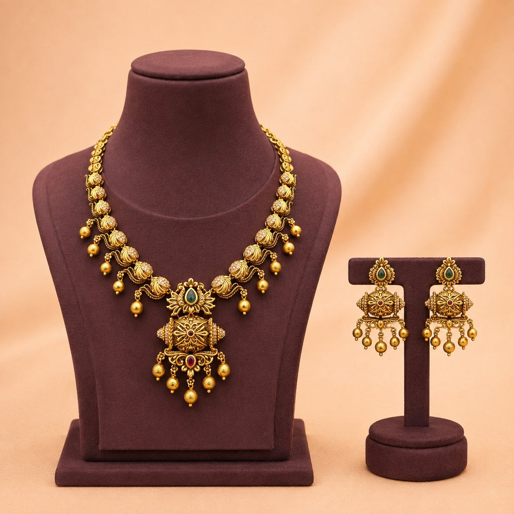 Nakshi Necklace Set