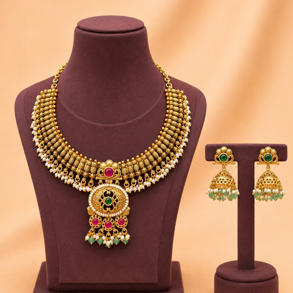 Nakshi Necklace Set
