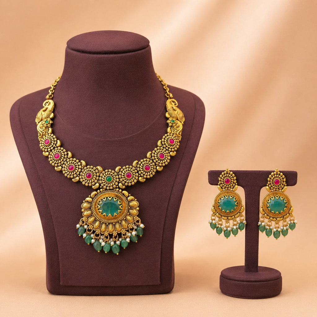 Nakshi Necklace Set