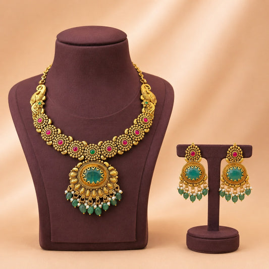 Nakshi Necklace Set