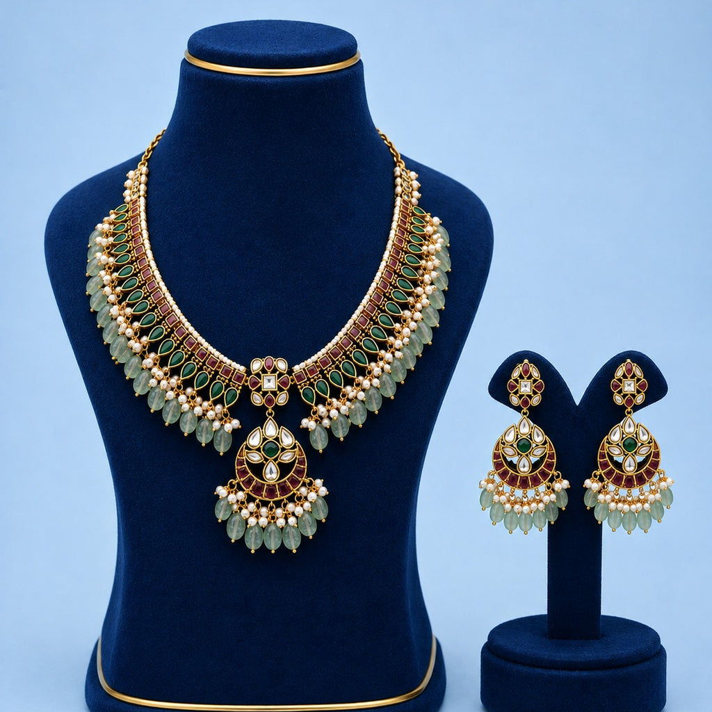 Jadau Necklace Set