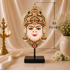 Lakshmi Devi Face Full Stone Ruby