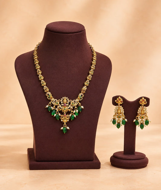 Nakshi Necklace set-7522