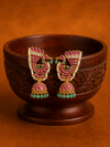 POTA STONE JHUMKAS