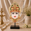 Lakshmi Devi Face Full Stone Ruby