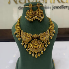 Load image into Gallery viewer, Lakshmi Devi Necklace set -9179
