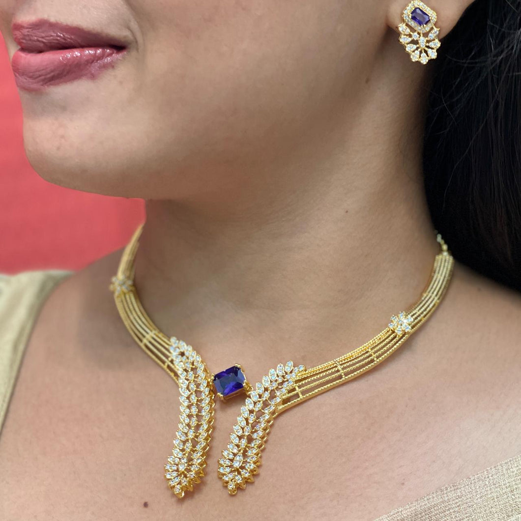 Zircon Necklace Set