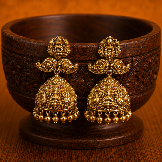 Nakshi jhumkas