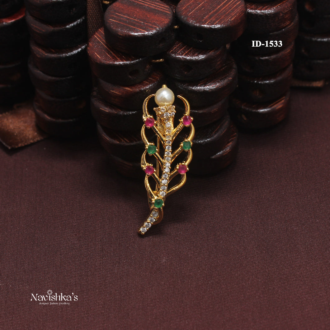 Zircon Saree Pin