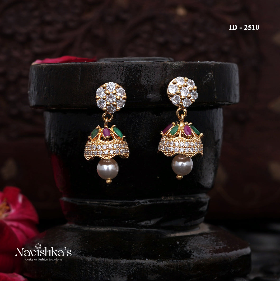 Zircon Jhumkas
