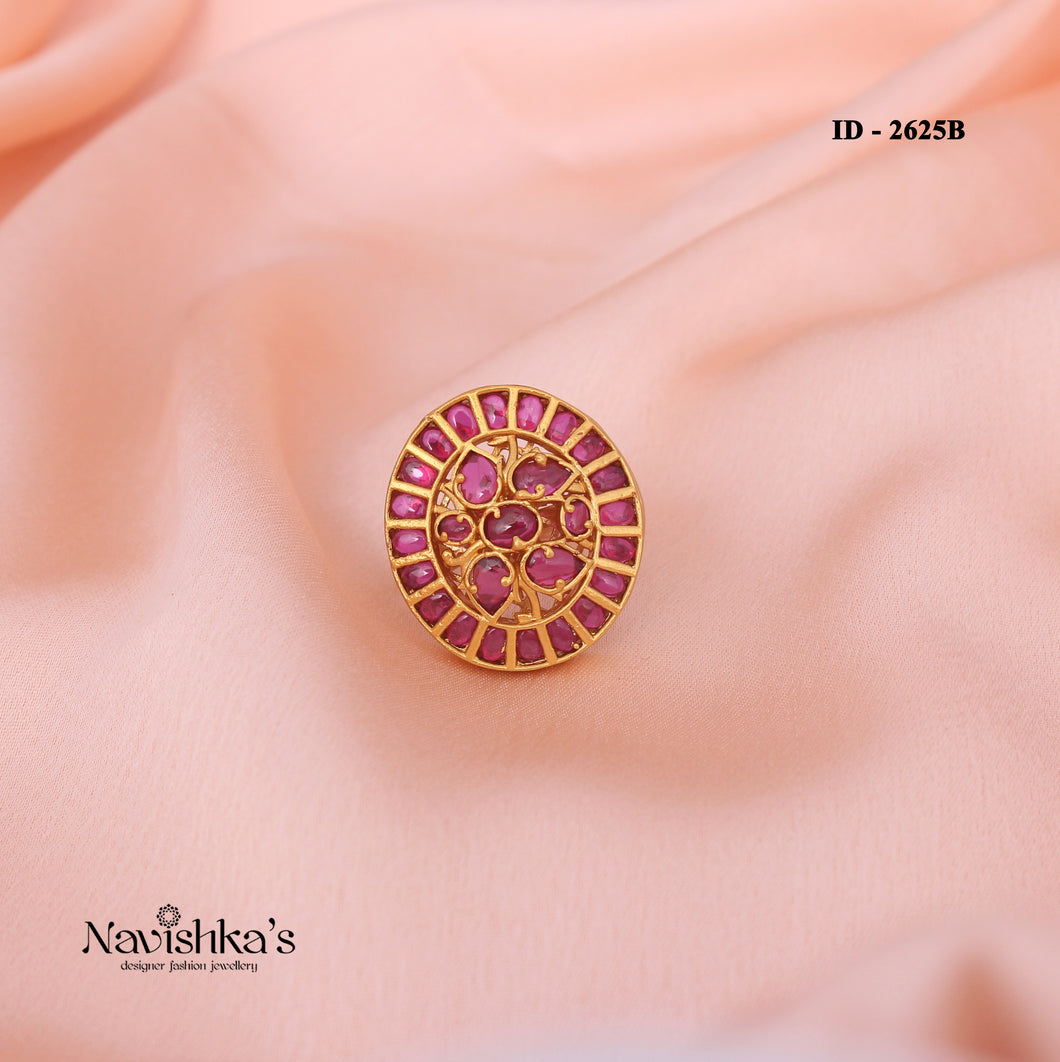 Jadau Finger Ring