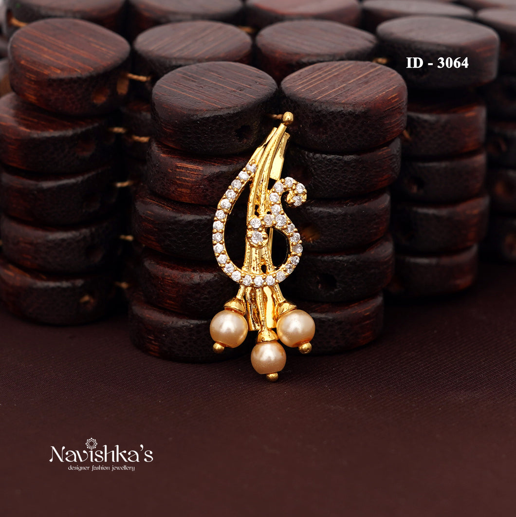 Zircon Saree Pin